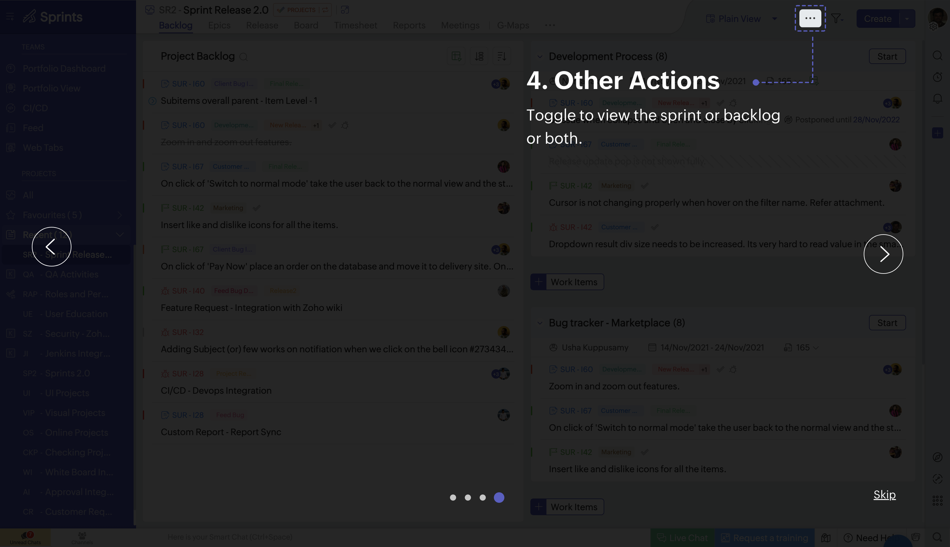 Option 1 — Step 3: Filter highlighted