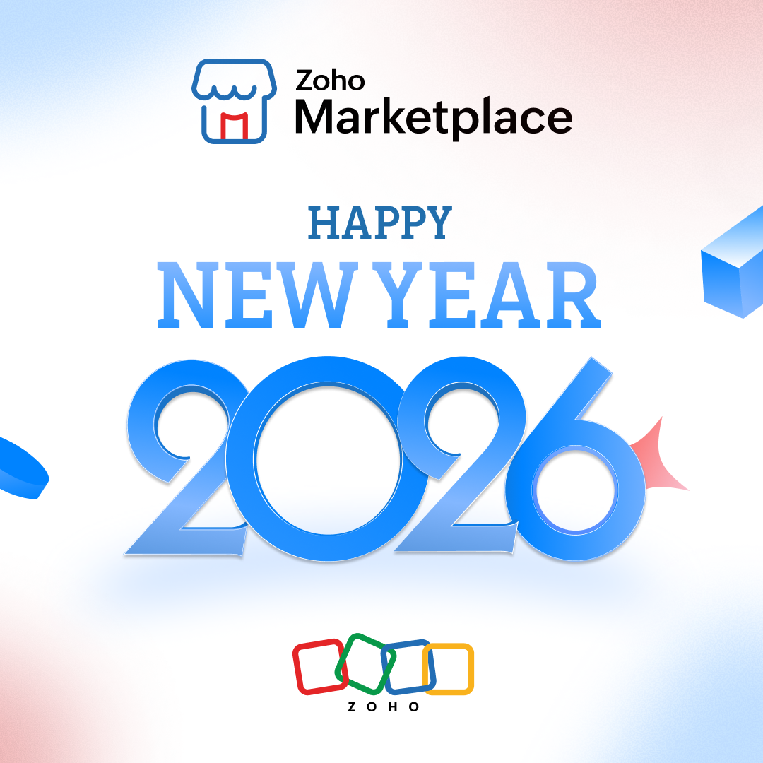 Happy New Year 2026 - Zoho Marketplace