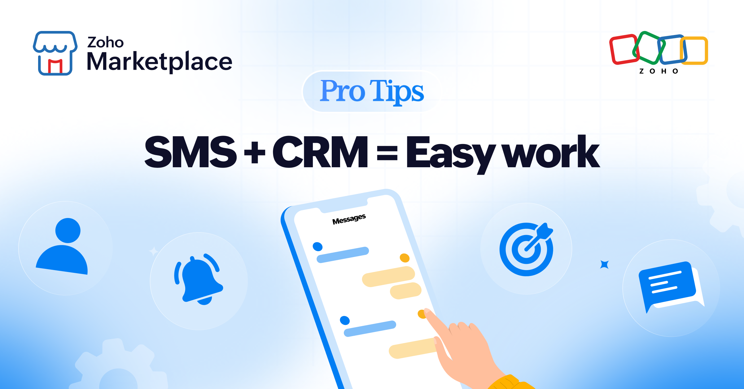 SMS + CRM Pro Tips - Zoho Marketplace